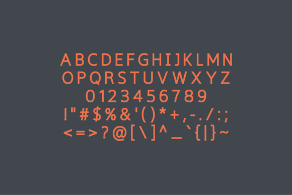 Burged Font - Preview 1