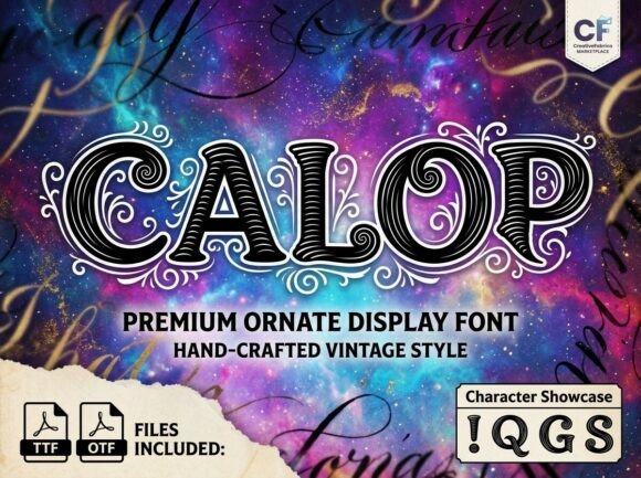 Calop Font - Preview 1
