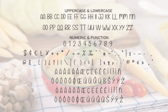 Chicken Soup Font - Preview 6