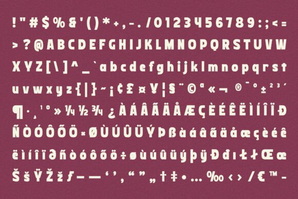 Chirena Font - Preview 3
