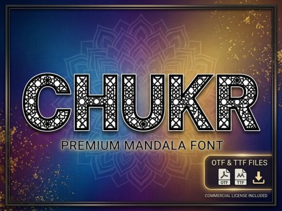 Chukr Font - Preview 1