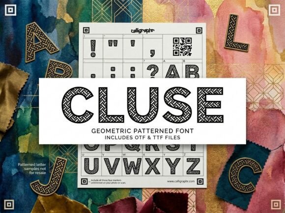 Cluse Font - Preview 2