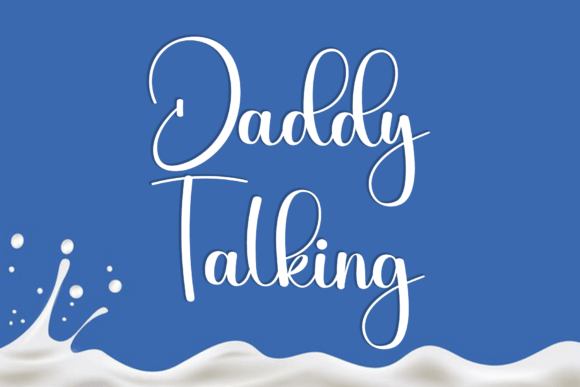 Dairymilky Font - Preview 2