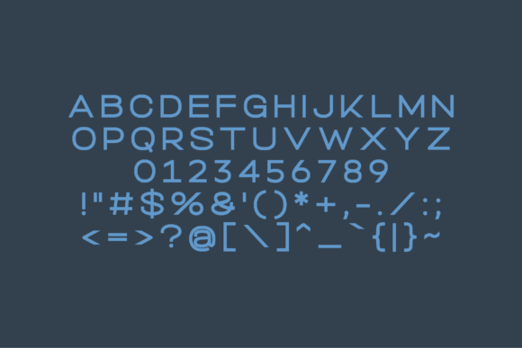 Delcation Font - Preview 1