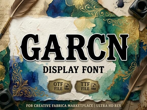 Garcn Font - Preview 1