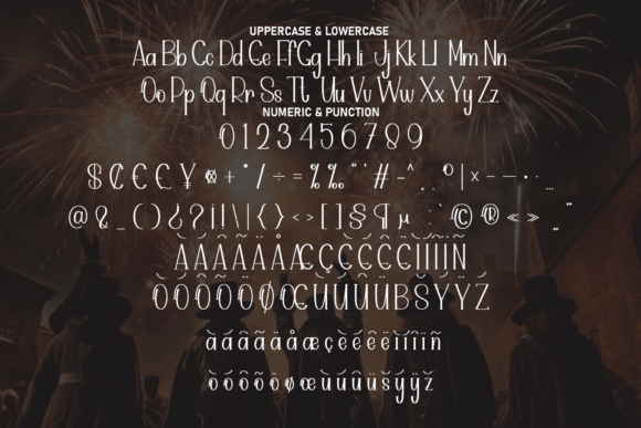 Happy Newyear Font - Preview 6