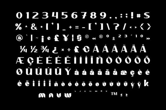 Kloe Font PNG with transparent background - Preview 3