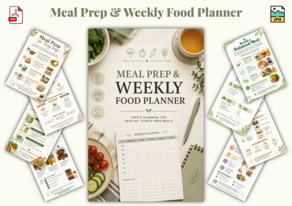Meal Prep & Weekly Food Planner