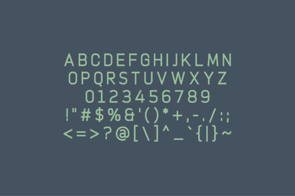 Megenoa Font PNG with transparent background - Preview 1