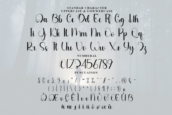 Monday Sunrise Font PNG with transparent background - Preview 5