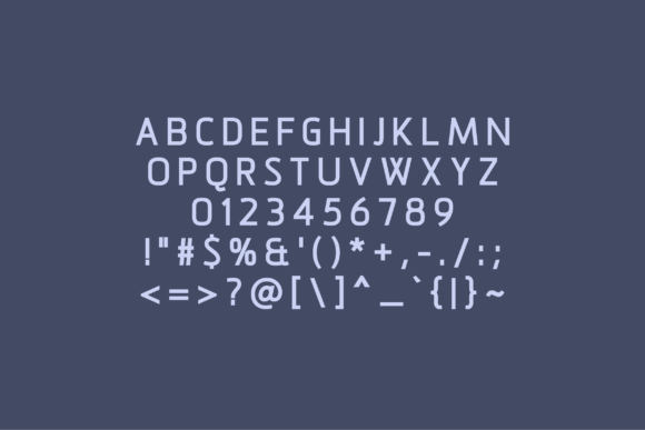 Moniech Font font preview - 1
