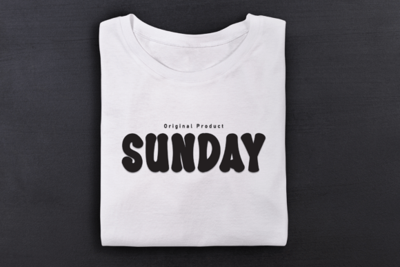 Moonday Font PNG with transparent background - Preview 1