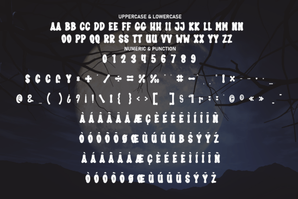 Moonday Font PNG with transparent background - Preview 6