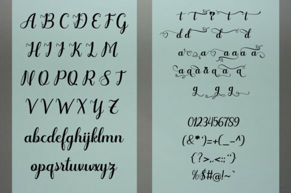 Odelette Font PNG with transparent background - Preview 3