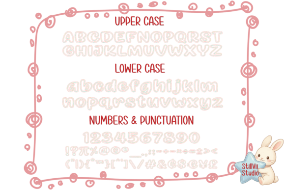Pastel Mosaic Font Bundle Font PNG with transparent background - Preview 2