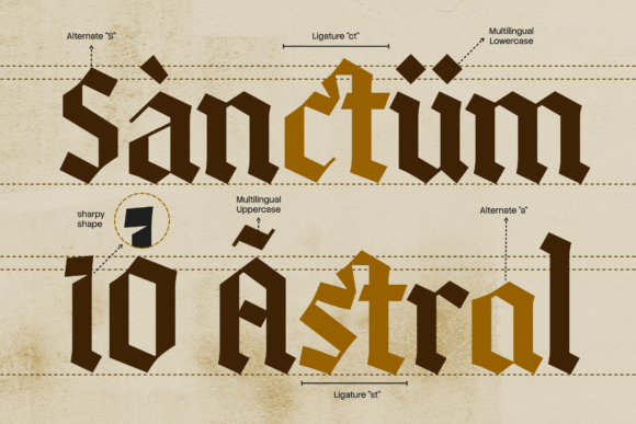 Quitestar Font PNG with transparent background - Preview 3