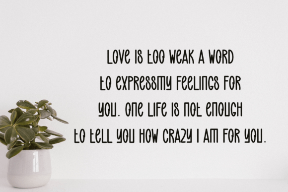 Simple Yesterday Font PNG with transparent background - Preview 1