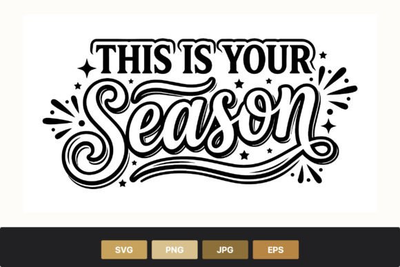This is Your Season Calligraphic Script