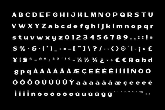 Agta Font - Preview 1