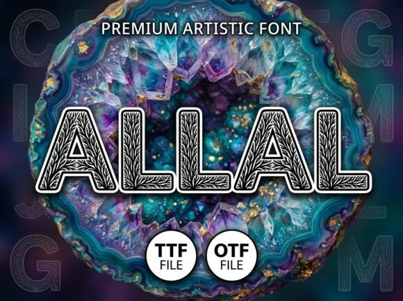 Allal Font - Preview 1