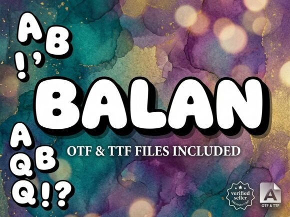 Balan Font - Preview 2