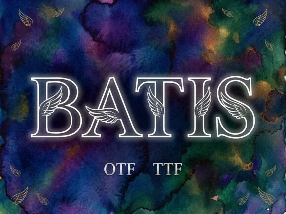 Batis Font PNG with transparent background - Preview 2