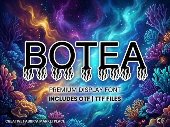 Botea Font - Preview 1