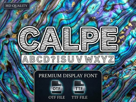 Calpe Font - Preview 2