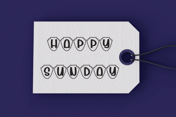 Castle Shield Font - Preview 3