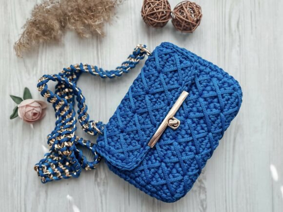 Crochet Pattern Women Mini Handbag PDF