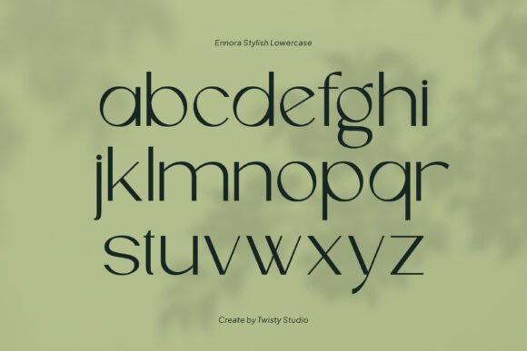 Ennora Font PNG with transparent background - Preview 6