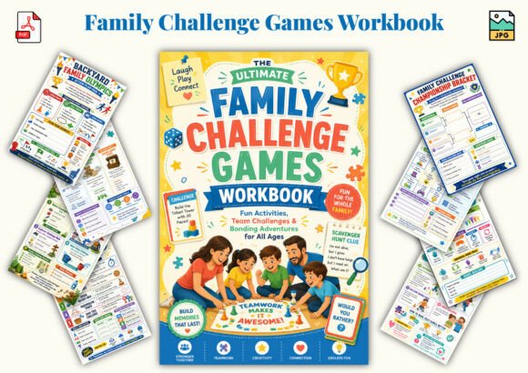Family Challenge Games Workbook