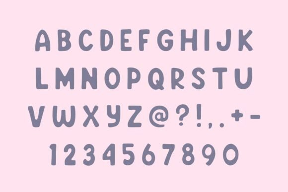 Funny Cute Bold Font - Preview 2