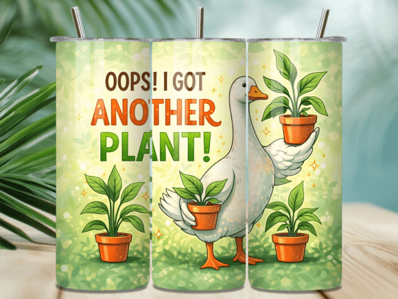 Funny Goose Another Plant Garden Tumbler