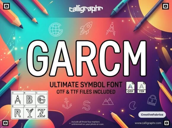 Garcm Font - Preview 2
