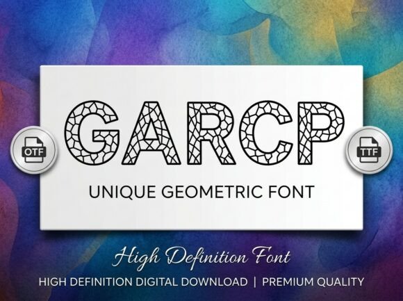 Garcp Font - Preview 2