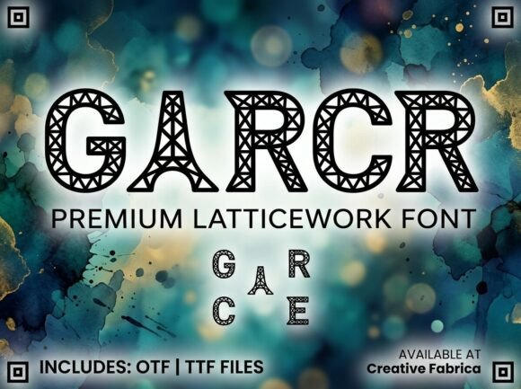 Garcr Font - Preview 1