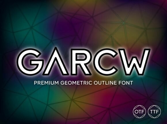 Garcw Font - Preview 1