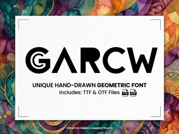 Garcw Font - Preview 2