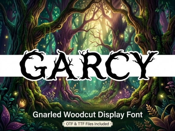 Garcy Font - Preview 1
