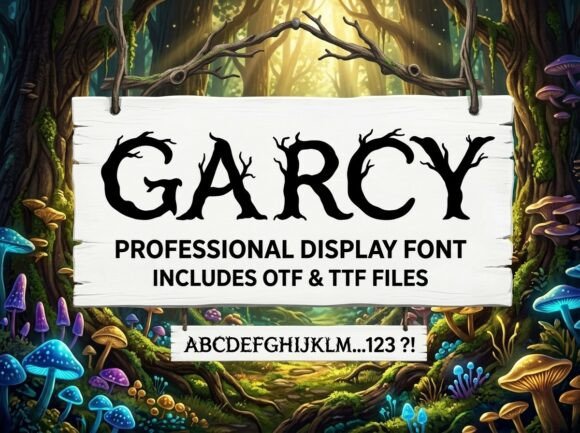 Garcy Font - Preview 2