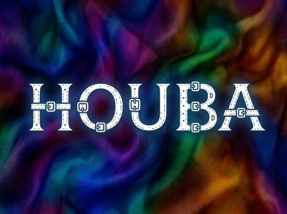 Houba Font PNG with transparent background - Preview 1