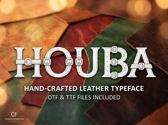 Houba Font PNG with transparent background - Preview 2