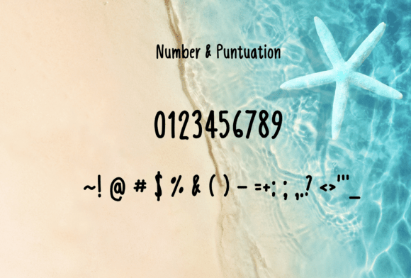 Instructions Font - Preview 2
