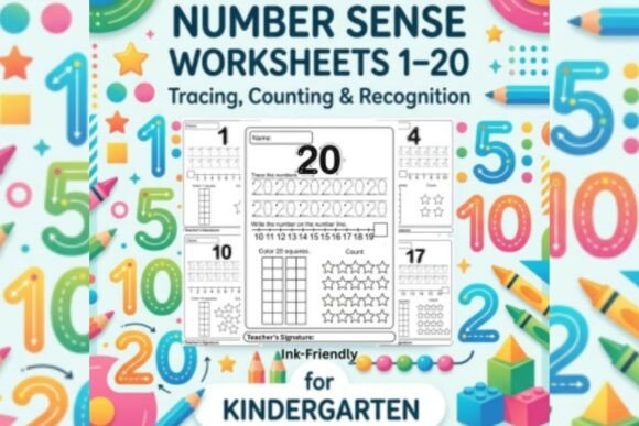 Number Sense Worksheets 1–20