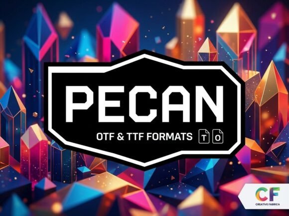Pecan Font font preview - 1
