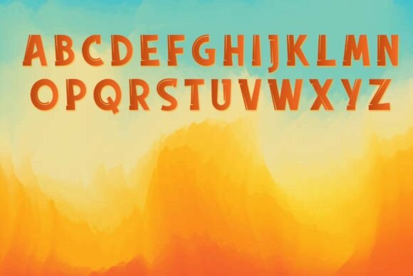 Qwinj Font PNG with transparent background - Preview 1