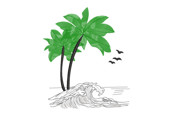 Tropical Palm Island