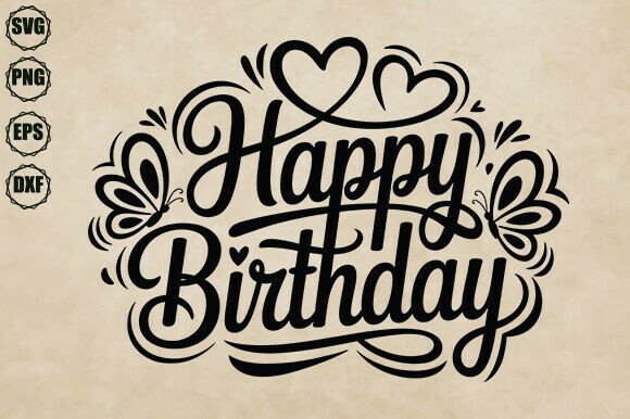 Happy Birthday Svg, Birthday Svg