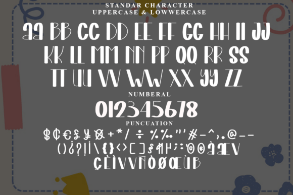 Backdrop Font - Preview 3